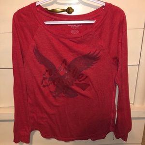 Red Medium Long-sleeve